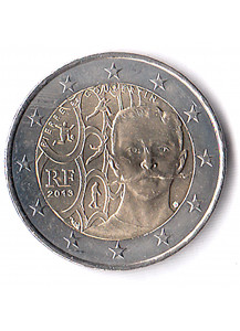 2013 - 2 Euro FRANCIA 150 Pierre de Coubertin Fdc